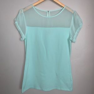 Teal Blouse